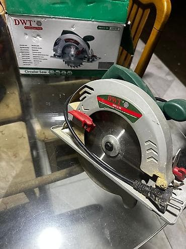 uqlarez mişar: DWT HKS12-59 dairəvi mişar əla vəziyyətdədir - Güc: 1250 W - Disk — 2