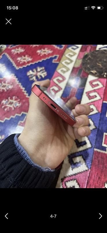 Bentley: IPhone 12 mini, 128 GB, Qırmızı, Face ID — 3