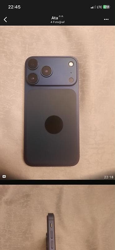 IPhone 17, Mavi, Simsiz şarj