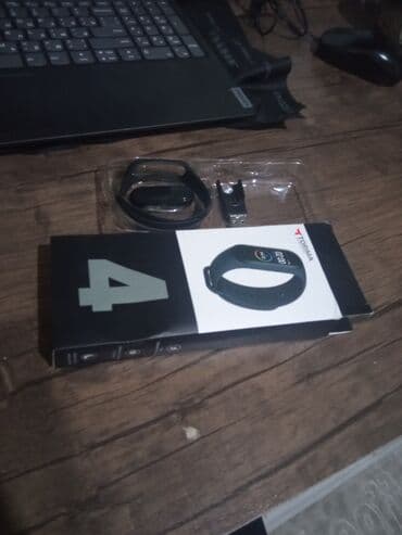 İşlənmiş, Smart qolbaq, Bildirişlər, rəng - Qara