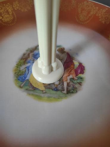 boru: Tort və şiriniyyat qabı, rəng - Ağ, Farfor, Çexiya — 6