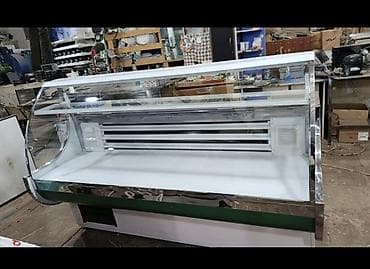 Soyuducu vitrinləri: Soyuduculu vitr vitrini – mağaza, restoran və kafe üçün. - Ön və üst — 1