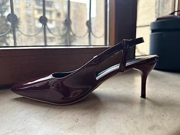 Digər ayaqqabılar: Qadın ayaqqabısı – klassik slingback Bir defe geyenelib(37 — 7