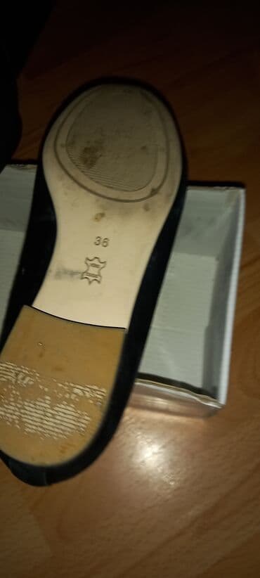 туфли новая не одевала не разу: Размер: 36, цвет - Черный, Новый — 3