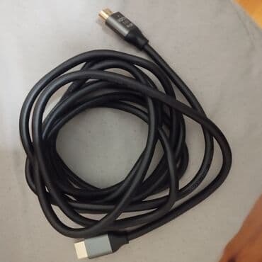 Televizorlar: HDMI kabel -3m - Model: HDTV 2.0v (konektor üzərində qeyd) - Dəstək — 2
