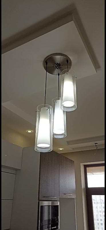 Çılçıraq, 3 lampa, Şüşə — 1