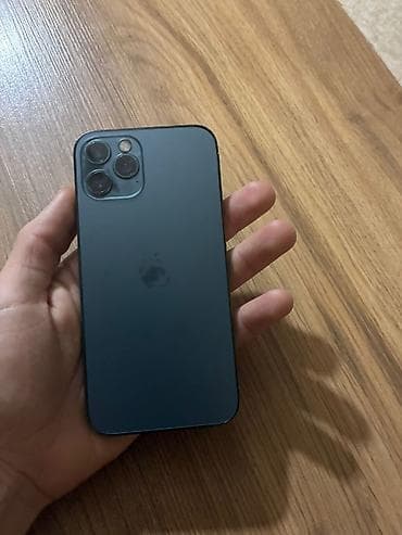iphone saat 8 ultra: IPhone 12 Pro, 128 GB, Pacific Blue, Face ID — 3