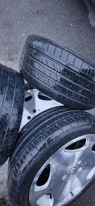 təkər kameri: Mercedes-Benz üçün 4 ədəd orijinal yüngül lehimli disk komplekti — 5