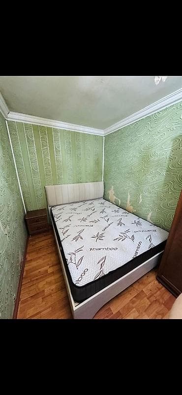 bamboo doşek: Təcili satılır Çarpayı və döşək dəsti - Ölçü: təxmini 2 nəfərlik — 1