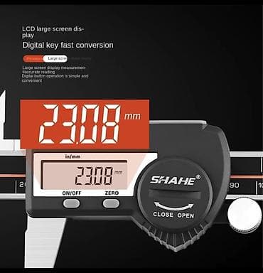 Ölçmə cihazları: SHAHE rəqəmsal ştangensirkul – IP54 suya və toza davamlı — 4