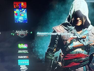 psp 3: PlayStation 3 (PS3) Slim oyun konsolu - Daxili yaddaş: 160 GB (31 GB — 6