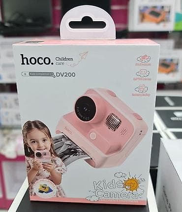 Oyuncaq fotoaparatlar: Hoco DV200 Kids Camera – uşaq fotoaparatı, ani çap funksiyası ilə — 1
