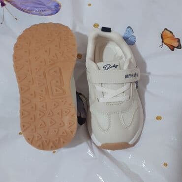 детские кроссовки для танцев: Məhsul: Uşaq idman ayaqqabısı “MY BaBy” 22sm ölçüsü. - Rəng: süd-ağ — 9