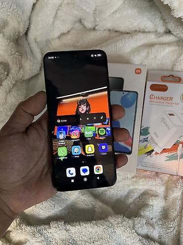 xiaomi redmi pad 2: Redmi Note 11, 128 GB, rəng - Qara, Barmaq izi, Face ID — 9