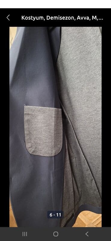 Köynəklər: Kostyum, Demisezon, Avva, M, rəng - Göy — 10