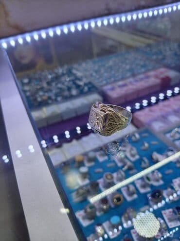 gumus qolbaq kisi ucun: Üzük, Gümüş, Qaşsız — 2