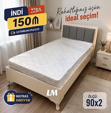 *Tək çarpayı+matras🎁* _*SİFARİŞLƏ VƏ YENİ*_ *Qiymət : 150₼*(1ədədi) lalafo.az -da *Tək çarpayı+matras🎁* _*SİFARİŞLƏ VƏ YENİ*_ *Qiymət : 150₼*(1ədədi)