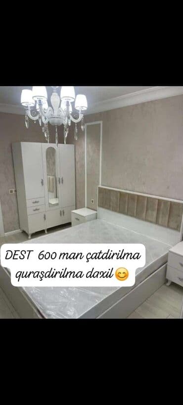 qiz ucun kravatlar: 2 təknəfərlik çarpayı, Termo, Komod, Dolab, Azərbaycan, Yeni — 5