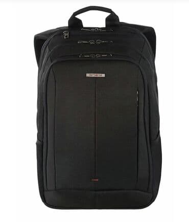рюкзак для компьютера: Qara rəngdə Samsonite markalı bel çantası. Bir neçə bölməsi var, bu da — 3