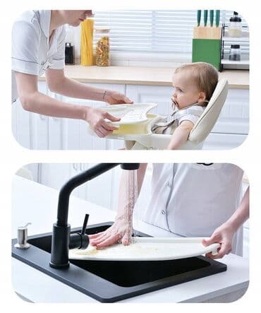 uşaq ucun yemek stolu: Uşaq qidalandırma masası 3-ü 1-də Vəziyyəti Yeni Rəng Çəhrayı — 3