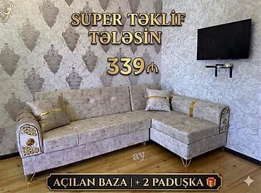 🔥 Leksus Künc Divan Dəsti– Zövq və Rahatlıq Bir Arada! 🛋 Künc divan +