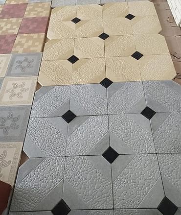 ev temiri kreditle: Tamet (bardür və dekorativ daş) döşəmə xidməti - Həyət, giriş, qaraj — 9