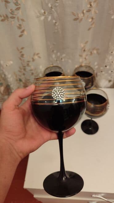 sud qabi: Stəkanlar, rəng - Ağ, Şüşə, 6 ədədli dəst, 300 ml, Azərbaycan — 2