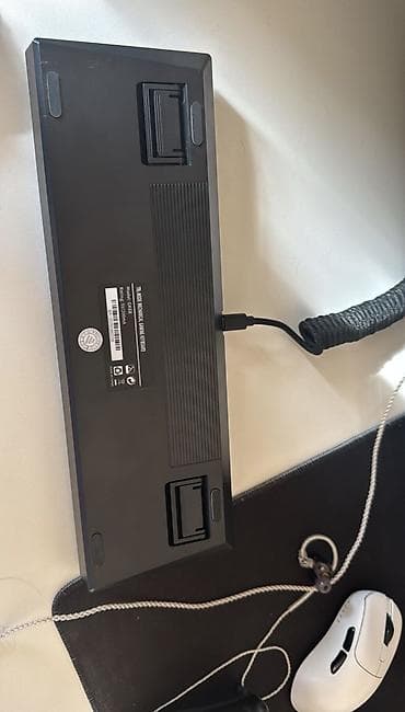 Məhsul: Kompakt mexaniki klaviatura + spiral USB kabel Xüsusiyyətlər — 3