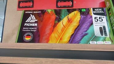 Kəsici disklər: FICHER 55" (140 sm) LED TV – New Model - Ekran ölçüsü: 55 düym / 140 — 1