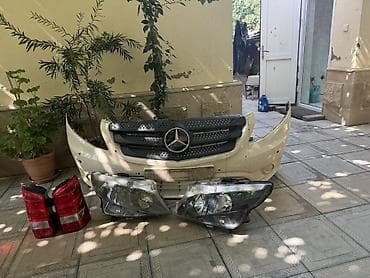 radiatoru: Mercedes-Benz üçün orijinal ehtiyat hissələri paketi Tərkib: - Ön — 2
