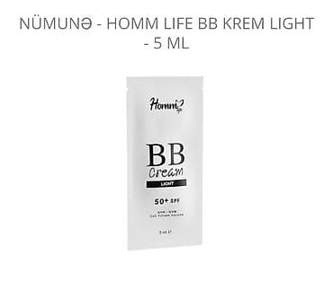 savis krem a e: Homm Life məhsulları – seçmə çeşid 1) Nümunə – Homm Life BB Krem — 1