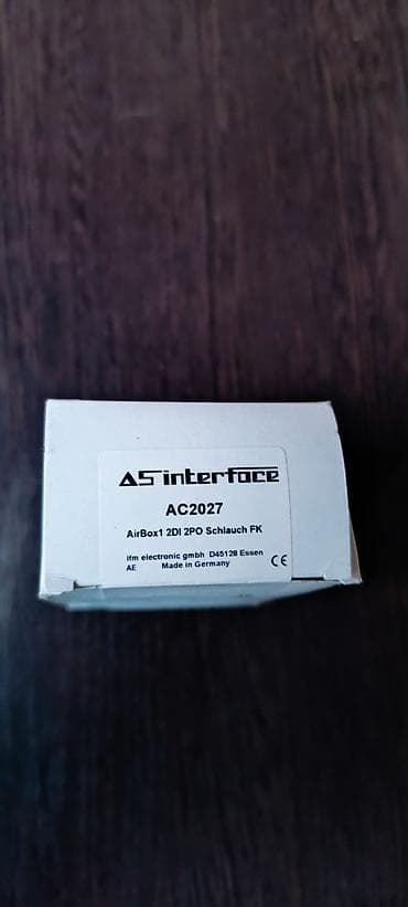 Məhsul: ifm electronic AS‑Interface AirBox, model AC2027 Təsvir: - — 4