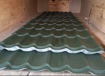 Mərmər effektli PVC panellər: Metalltək dam örtüyü (metaltozlu/profilli kirəmit forması) - — 8