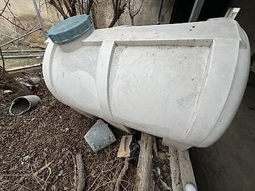 damcı: Bak, Plastik, 1500 l l, İşlənmiş, Ünvandan götürmə — 2