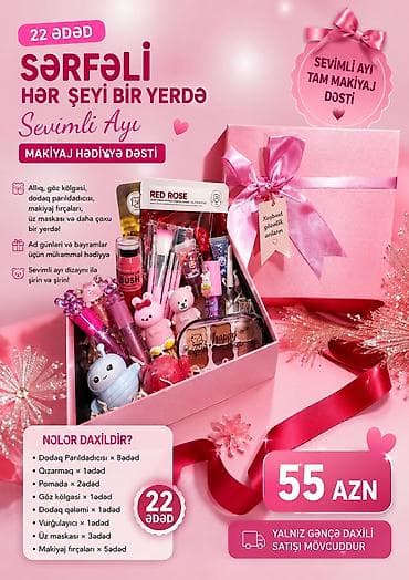 casio gence: Kosmetik dəst, >10 məhsul, Yeni, Ünvandan götürmə — 1