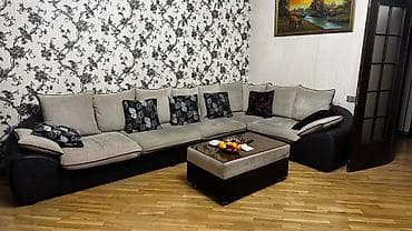 Ev üçün mebel: İşlənmiş, Künc divan, Qonaq otağı üçün, Açılmayan — 2