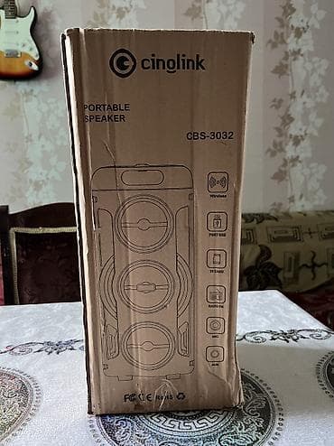 ev kinoteatri satilir: Kalonka yenidir. Ölçü olaraq hündürlüyü 40 sm dir .Bluetooth mövcuddur — 4