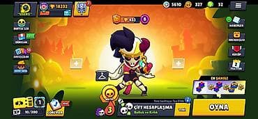 kross evado 3: Brawl Stars oyunu üçün hesab - Kuboklar: 18,232 - Güc — 1