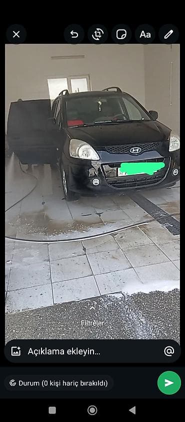 tesla disk: Hyundai Getz, qara rəng, hetçbek. Xüsusiyyətlər: - Kompakt kuzov — 1