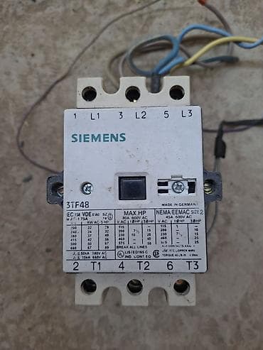 SIEMENS kontaktor – model 3TF48 (Made in Germany) Texniki