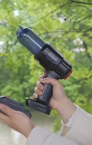 el tozsoranlari: Akkumulyatorlu hava üfürən/tozsoran 2‑si 1‑də (pistolet tipli) — 2