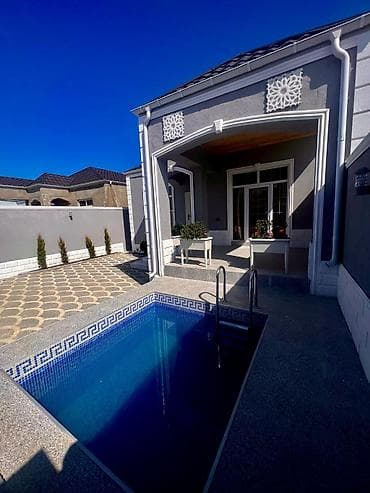 ev və bağ: Satılır: həyətli fərdi ev Xüsusiyyətlər: - Geniş həyət və örtülü — 7