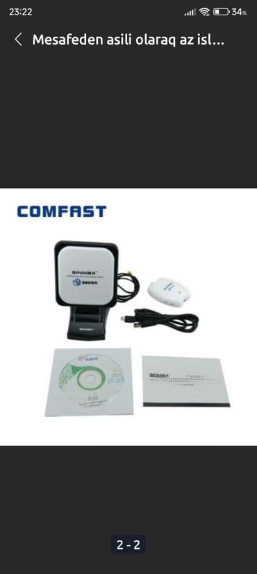 lalafo az işlenmiş personal komputer: Mesafeden asili olaraq az islenmis wi- fi dalqa tutan.yalnız kompüterə — 2