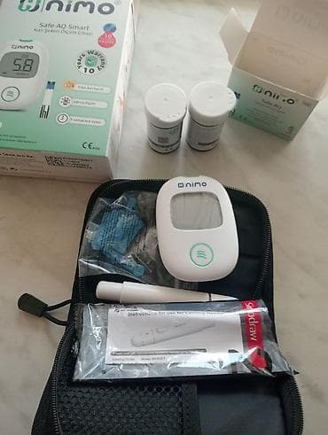 Глюкометры: Nimo Safe AQ Smart – qan şəkəri ölçüm cihazı Xüsusiyyətlər: - Tez və — 4