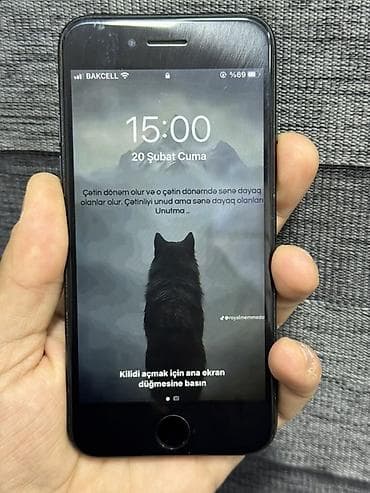 i̇phone 7 ekran: IPhone 7, Qara, Barmaq izi — 1