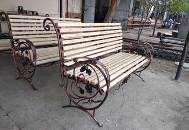 скамейка для прихожей: Metal EN MMC olaraq istədiyiniz forma və ölçüde demir işlerinin — 9