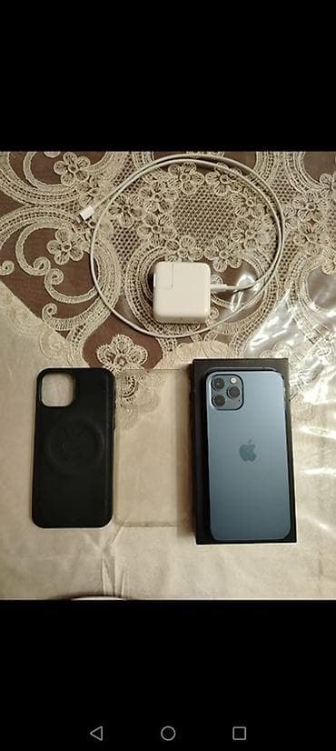 IPhone 12 Pro, 128 ГБ, Pacific Blue, Беспроводная зарядка, Face ID