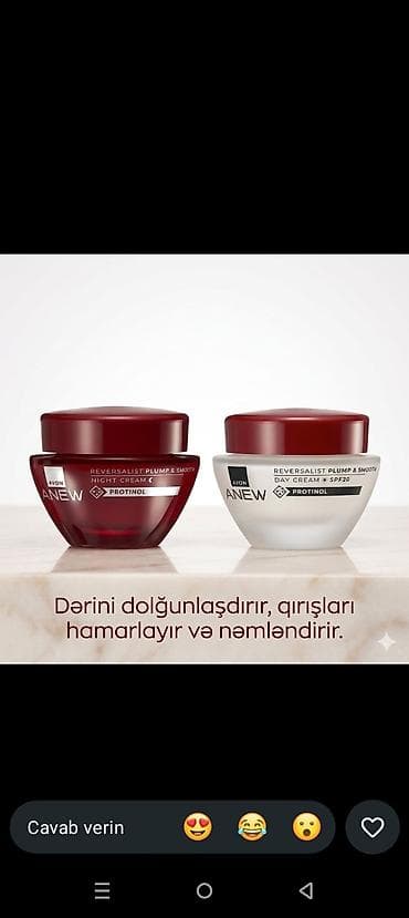 AVON məhsulları – seçilmiş qulluq və ətir dəstləri 1) Anew — 1