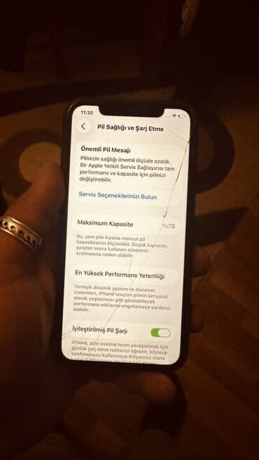 Apple iPhone: IPhone 11, 64 GB, Qara, Qırıq — 6