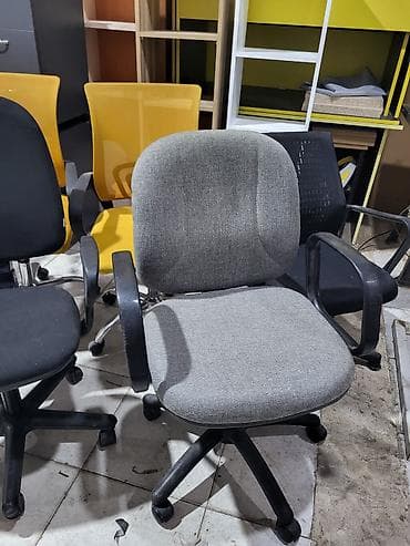 Ofis dolabları: İşlənmiş, Təkərli, Qolları tənzimlənmir, Parça — 4